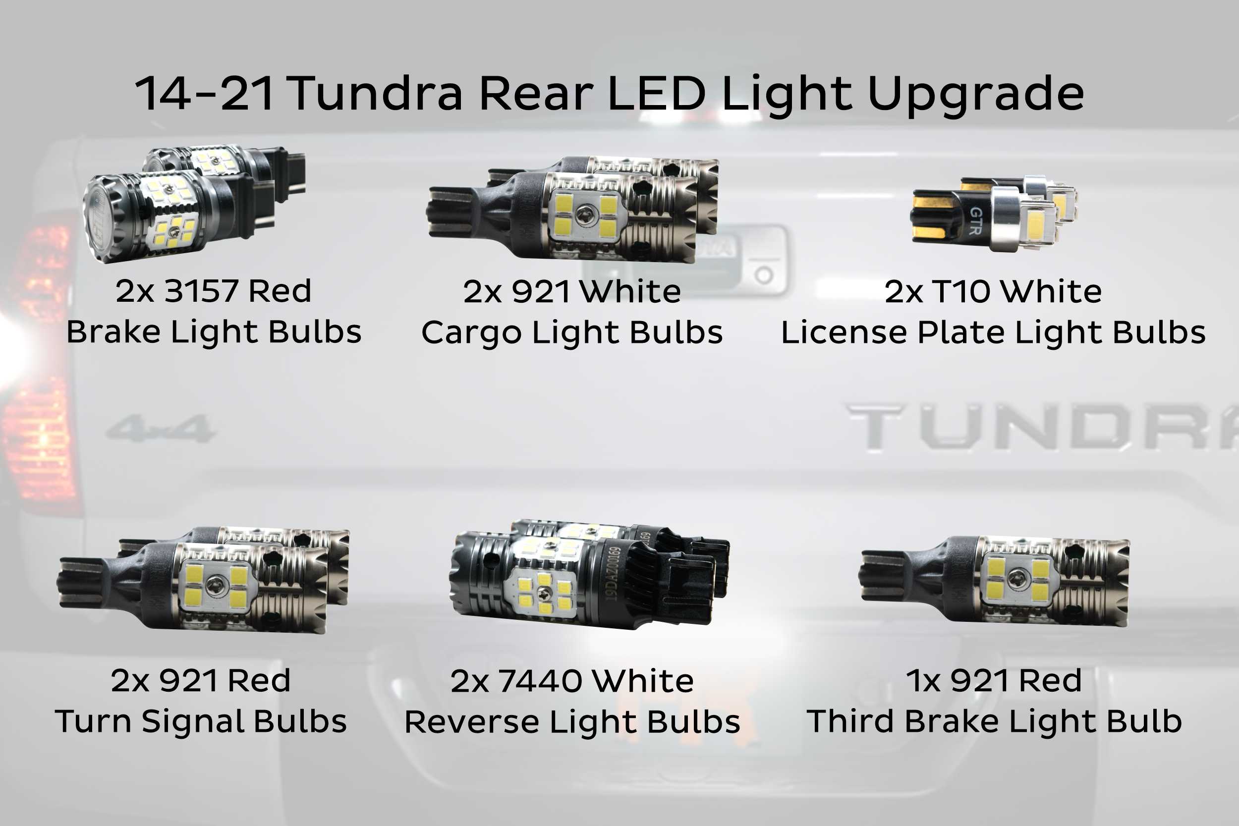 14-21 Tundra: Rear LED Upgrade Kit | TRS LEDK-1040